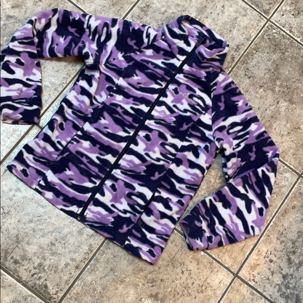 Columbia Kids Fleece Cammo jacket